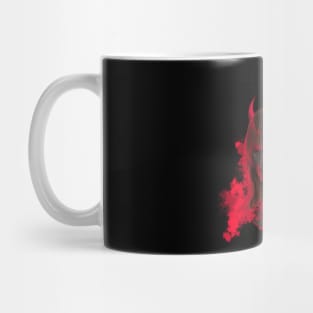 Devil girl (background) Mug